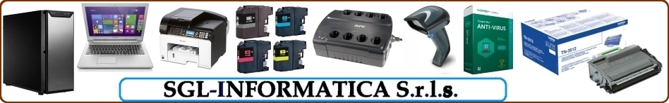 SGL-INFORMATICA S.r.l.s. - Gestionale, software, hardware, computer, notebook, stampanti, toner, cartucce, barcode, server