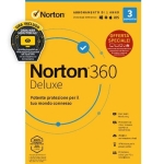 Antivirus NORTON modello 360 DELUXE dispositivi 03 spazio 25GB validità 12 mesi ATTACH