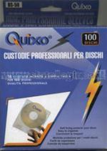 Custodia PROFESSIONALE PER 2 CD/DVD QUIXO (CONF. 50)