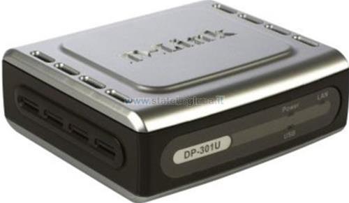 Print Server DP-301U B2G RETE <---> USB della D-LINK