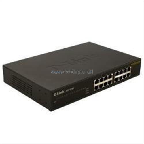 Switch 10/100 16 PORTE DESKTOP D-LINK