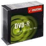 DVD-R della IMATION conf. da 10 PZ