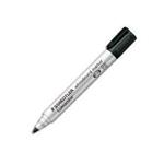 Pennarello STAEDLER colore NERO con CAPPUCCIO e CANCELLABILE ( Conf. 10pz )