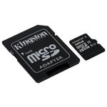 MicroSD della KINGSTON Micro SD capacità 32 GB classe 10 Velocità di Lettura Max 80 MB/s,Velocità di Scrittura Max 10 MB/s