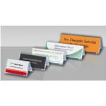 Segnaposto TECNOSTYL per SCRIVANIA colore TRASPARENTE  ( Conf. 12pz )