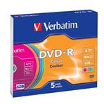 DVD -R della VERBATIM colorati 4.7GB