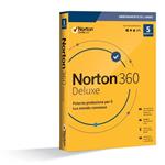 Antivirus NORTON modello 360 DELUXE versione 2020 da 5 UTENTI
