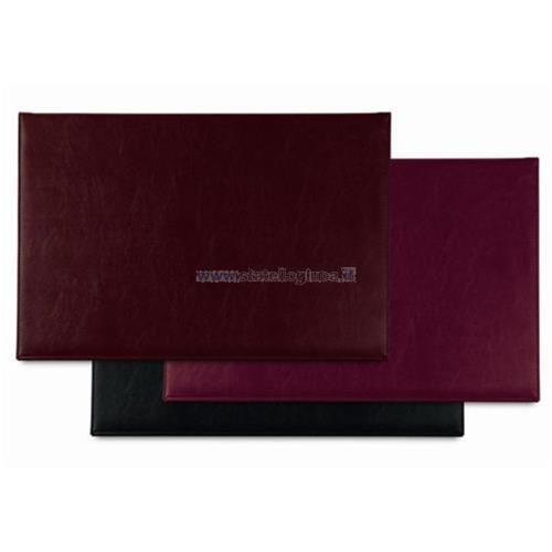Sottomano NIJI in SIMILPELLE colore MARRONE cm 48x32