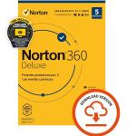 Antivirus NORTON modello 360 DELUXE dispositivi 05 spazio 50GB validità 12 mesi - ESD