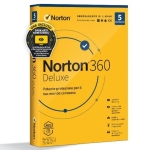 Antivirus NORTON modello 360 DELUXE dispositivi 05 spazio 50GB validità 12 mesi
