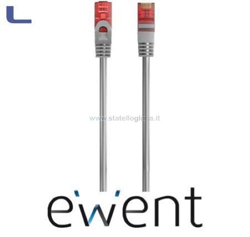 Cavo patch cat 6e utp grigio 15mt ewent *021