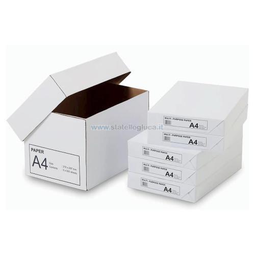 Carta A4 tipo COMUNE gr/mq 80