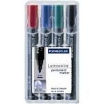 STAEDTLER BOX  con 4 Lumocolor permanent marker